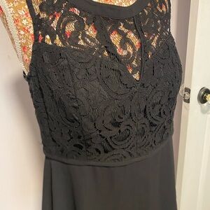 BCBGeneration Black Sleeveless top Crew Neck